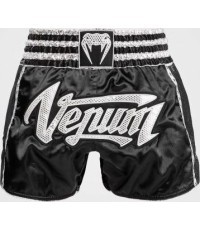 Venum Absolute 2.0 Muay Thai Shorts - Black/Silver