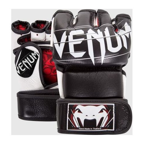 Перчатки Venum Undisputed 2.0 MMA - кожа наппа - черный