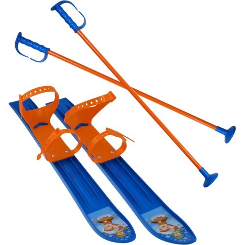 Bērnu slēpošanas komplekts Sulov 60 cm - Blue