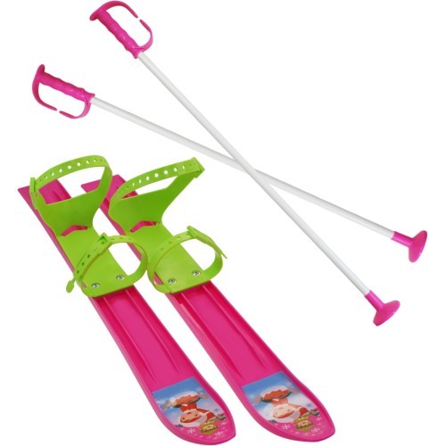 Bērnu slēpošanas komplekts Sulov 60 cm - Pink