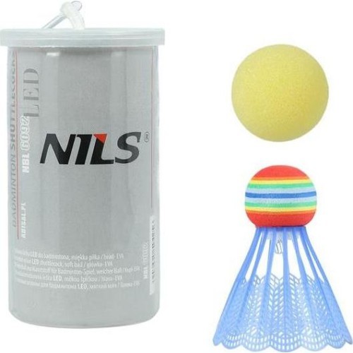 Neilona badmintona spalvas Nils NBL6092, 1 gab., ar bumbiņu