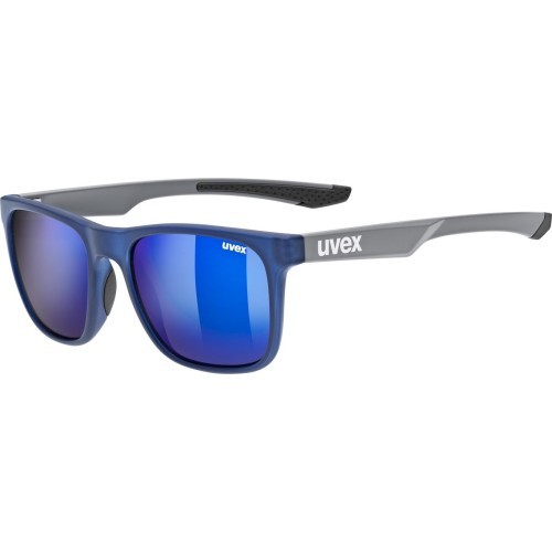 Солнцезащитные очки Uvex Lgl 42, синие линзы, серые