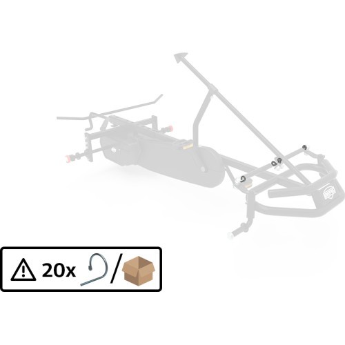 Рама XL - Пружина крепления рулевой тяги (20x)