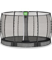 EXIT Allure Premium ground trampoline ø366cm - black