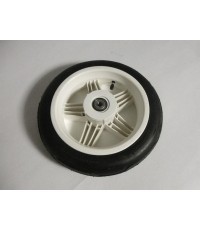 Wheel white 12.5x3.00-9 slick