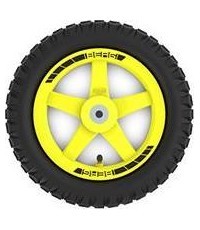 Wheel yellow 12.5x2.25-8 all terrain (Cross)