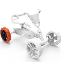 Wheel 9x2 Cross - Black/Orange Rear Right