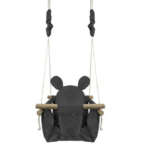 Baby Swing with Wooden Frame Ecotoys Mouse