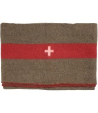 Шерстяное одеяло MFH, коричневое, 200x150 см