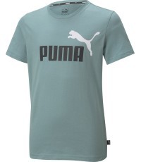 Puma Marškinėliai Paaugliams Ess+ Col Logo Green 586985 50