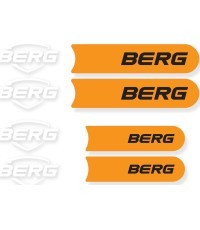 BERG GO Twirl Turquoise - Sticker set