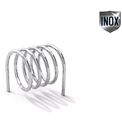 Stainless Steel Bicycle Rack Inter-Play 10