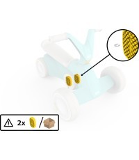 BERG GO² Mint - Pedal (2x)