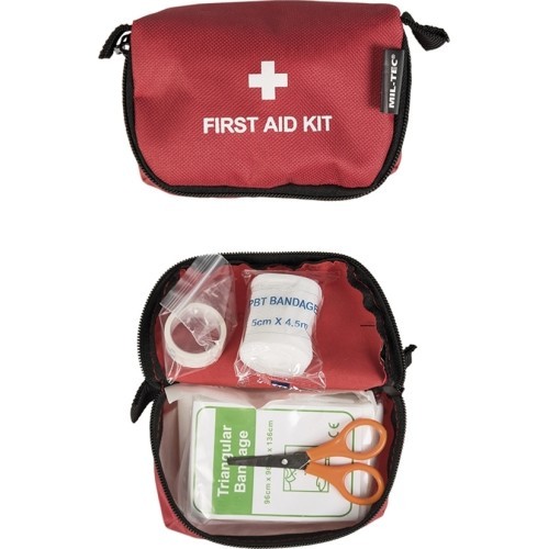 RED FIRST AID KIT SMALL