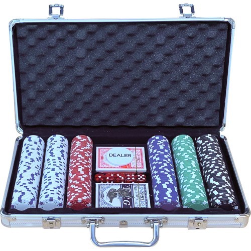 Набор для игры в покер - чемодан с 300 фишками Buffalo