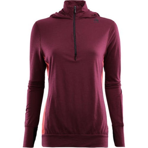 Women's Hoodie Aclima LW W ZinfBaked, Red - 336