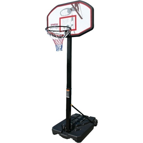 Mobilais regulējams basketbola stends Spartan Chicago 110x70cm