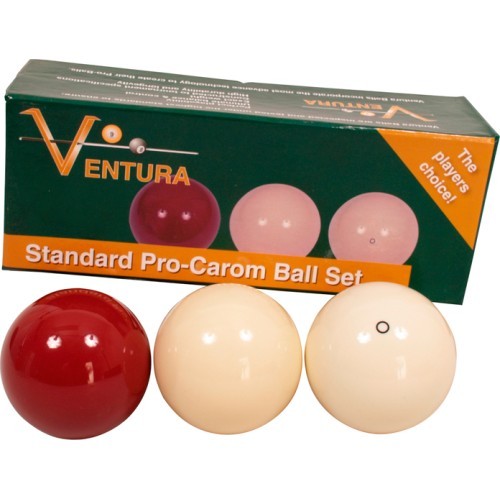 Ventura Standard Pro-Carom bumbiņu komplekts 61,5 mm