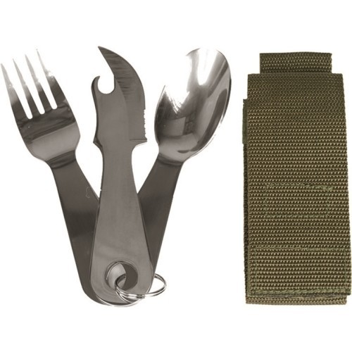 EATING UTENSIL STAINLESS STEEL W.POUCH