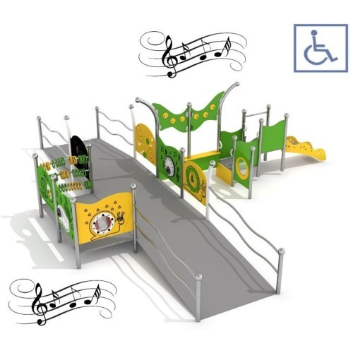 Multifunctional Set for Wheelchair Users Inter-Play 3