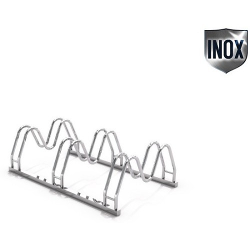Stainless Steel Bicycle Rack Inter-Play 16