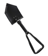 US BLACK 2,5MM TRIFOLD SHOVEL WITH POUCH