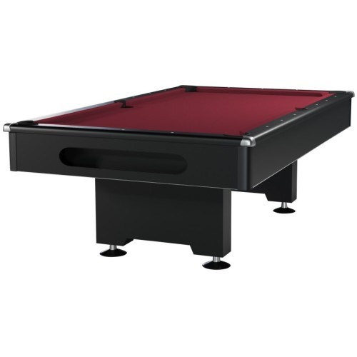 Бильярдный стол, пул, Eliminator, 8 футов, клубное сукно бордового цвета (без