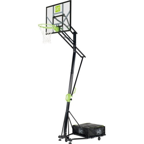 Мобильная регулируемая баскетбольная стойка Exit Galaxy 116x77 см