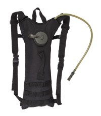 BLACK BASIC WATER PACK WITH STRAPS