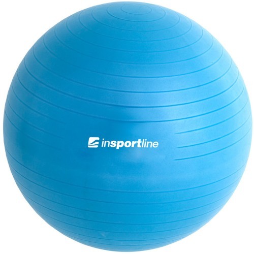 Vingrošanas bumba + sūknis inSPORTline Top Ball 85cm - Blue