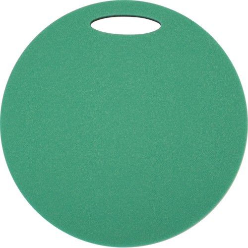 Круглый коврик для сидения Yate, двухслойный, 35 см, зелено-черный
