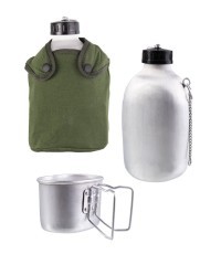 FRENCH 1,3LTR CANTEEN W.CUP AND COVER