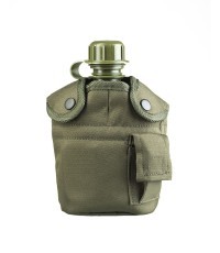 OD US PLASTIC CANTEEN W.CUP AND COVER