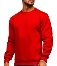 J.Style Džemperis Vyrams Fleece Red 68B2001-18