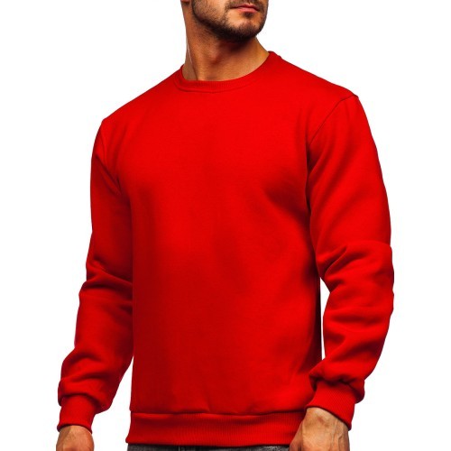 J.Style Džemperis Vyrams Fleece Red 68B2001-18