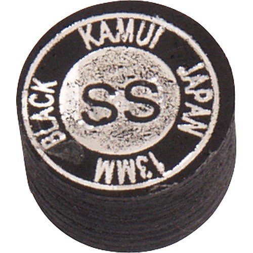 Kamui Черный наконечник для кия супермягкий 13 мм