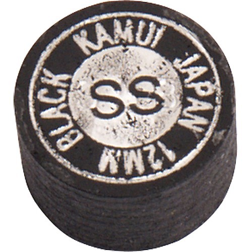 Kamui Черный наконечник для кия супермягкий 12 мм