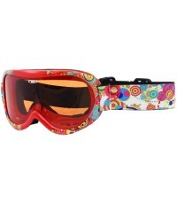 Vaikiški slidinėjimo akiniai Worker Miller Red UV S2 - Raudona