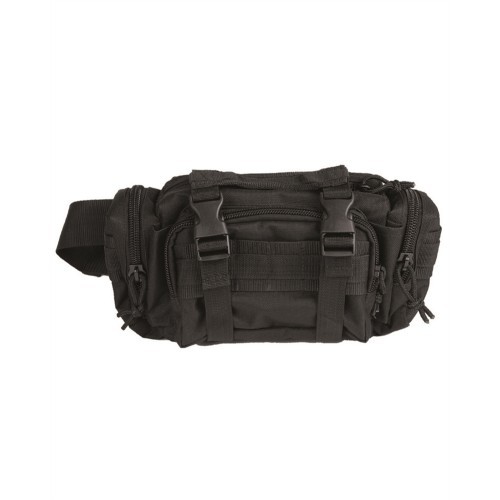 BLACK FANNY PACK ′MODULAR SYSTEM′ SMALL