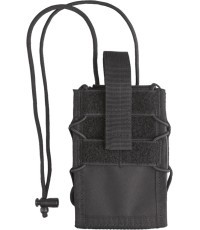 BLACK MOBILE PHONE POUCH MOLLE
