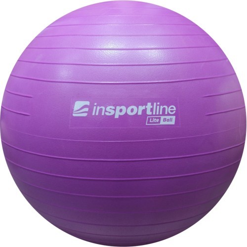 Treniņu bumba inSPORTline Lite Ball 45 cm - Purple
