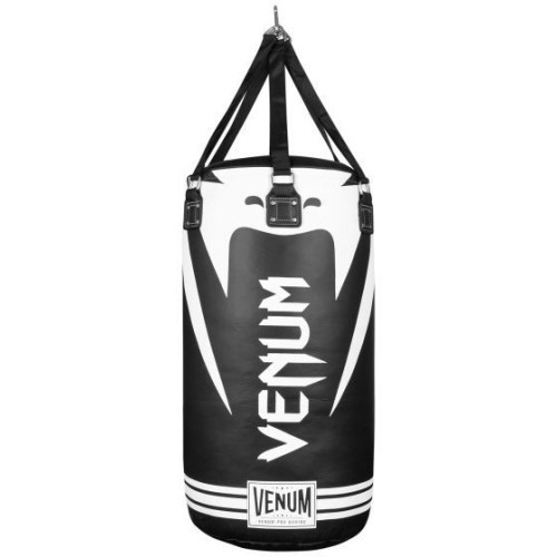 Боксерская груша Venum Hurricane, утяжеленная - черный/белый