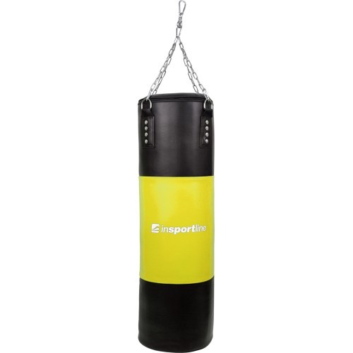 Мешок с наполнителем inSPORTline 50-100 кг - Black-Yellow