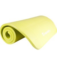 Kilimėlis treniruotėms inSPORTline Fity 140x60x1.5cm - Žalia, geltona