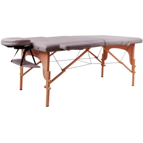 Mobilais koka masāžas galds 2 gab inSPORTline Taisage - Grey