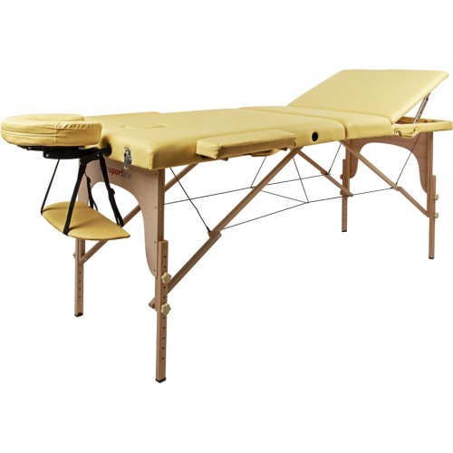 Массажный стол inSPORTline Japane 3-Piece Wooden - Gold