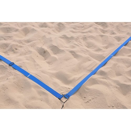 Lines for Beach Volleyball Pokorny Site Econom, Incl. Anchorage, 16x8m, Blue