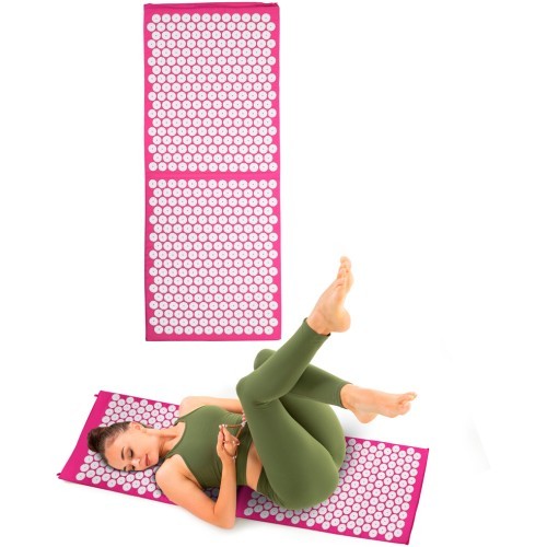 Массажный коврик inSPORTline AKU-1000 125x50см - Pink