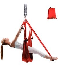 Гамак для йоги Antigravity Aero Yoga Hammock inSPORTline Hemmok - Red