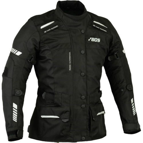Женская мото куртка Bos 5787 - Black